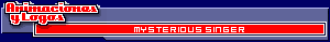 Mysterious singer