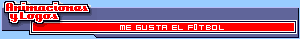 Me gusta el fútbol