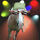 Caballo con puro