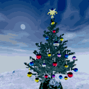 árbol de Navidad ilumi.